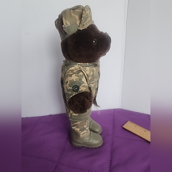 US Air Force 11” Bear Forces of America Plush Bear Camo - Picture 6 of 7